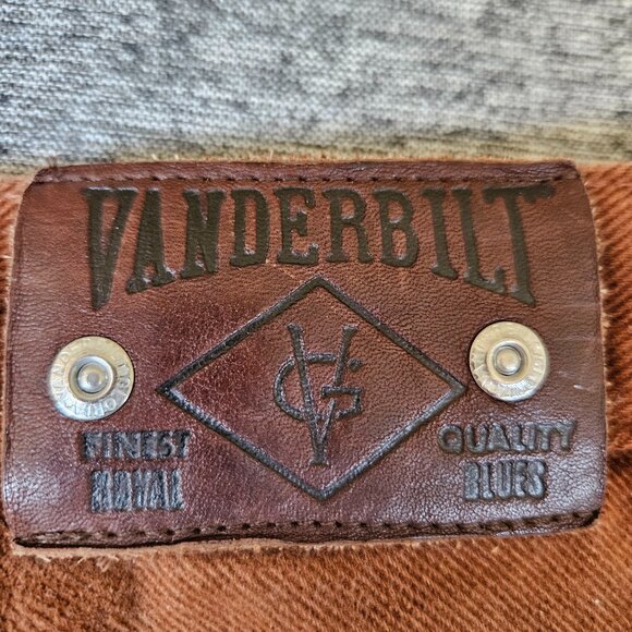 Vintage 90s Womens Gloria Vanderbilt 1991 Cotton Jeans Brown Sz 16 NWT Y2K RARE - Picture 3 of 12